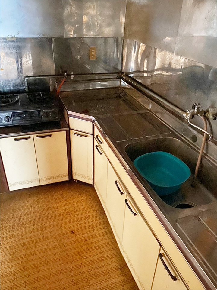 別荘として利用されていた富津の家