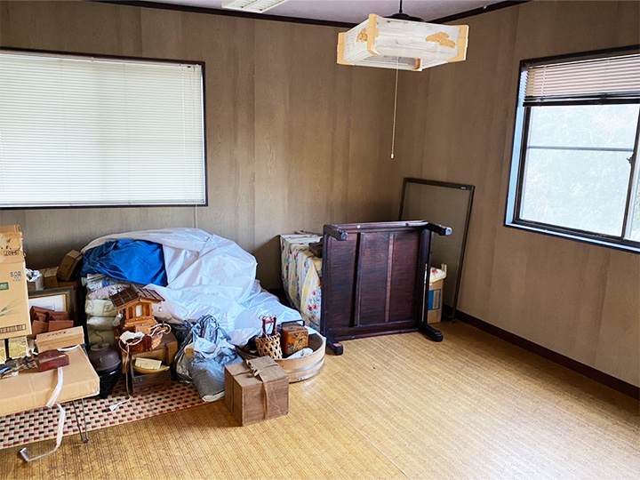 別荘として利用されていた富津の家